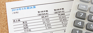 電子決算公告のサンプルはこちら
